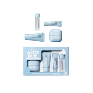 A luxury skincare set featuring indulgent gifts for women who travel in comfort and style.