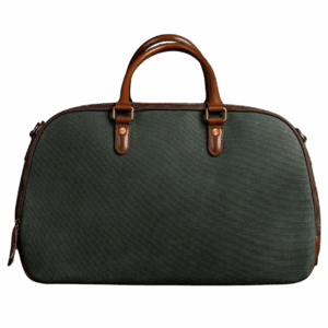A stylish canvas weekender bag for men, featured in our birthday gift guide.