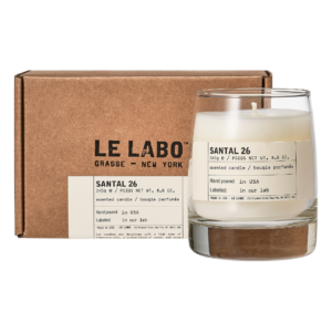 A luxurious designer candle for men by Le Labo.