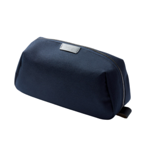 Top-rated navy men’s toiletry bag, from the ultimate gift guide for men who travel.