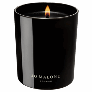 A black designer candle for men Jo Malone