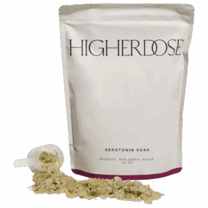 A premium magnesium bath soak for men featured in a birthday gift guide